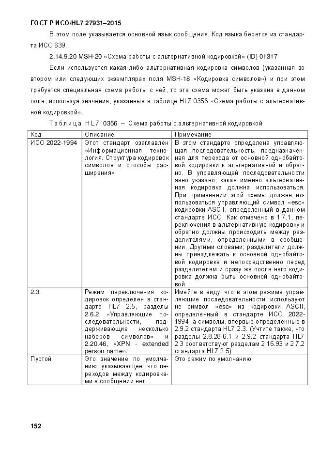 ГОСТ Р ИСО/HL 7 27931-2015, страница 159